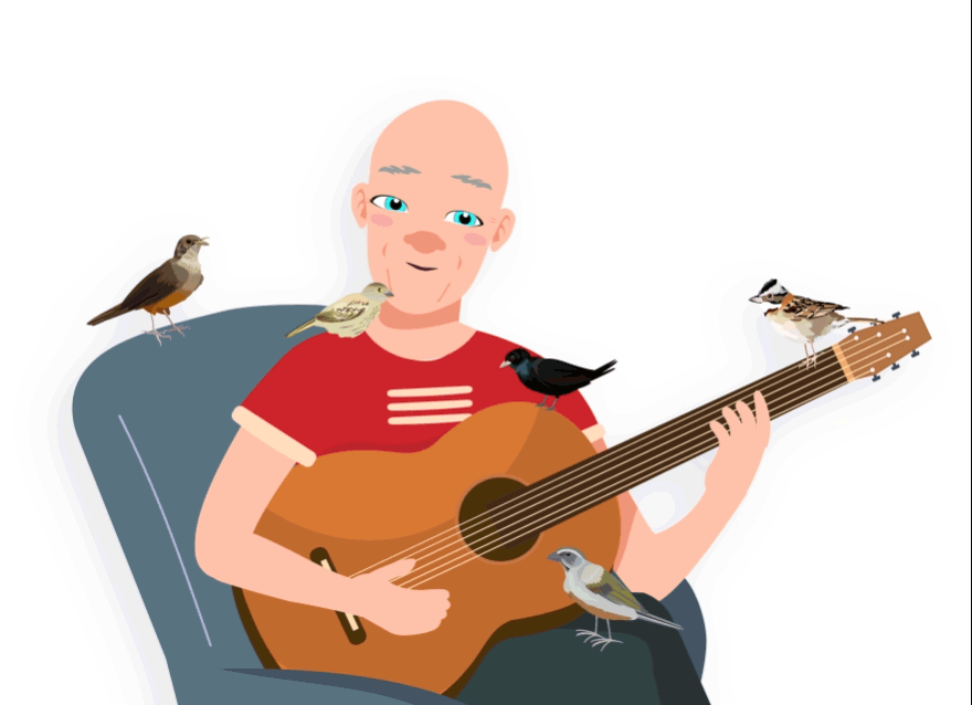 George e os pássaros